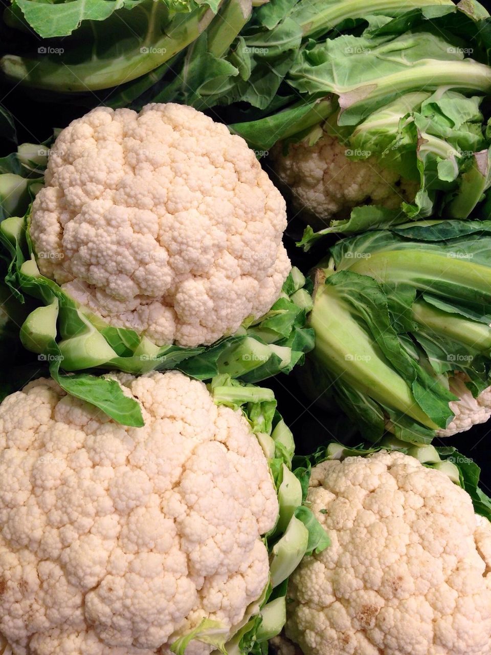 Close-up of cauliflower
