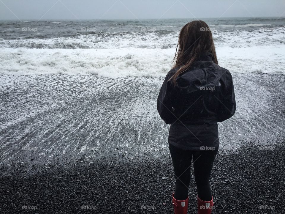 Lonely on the beach