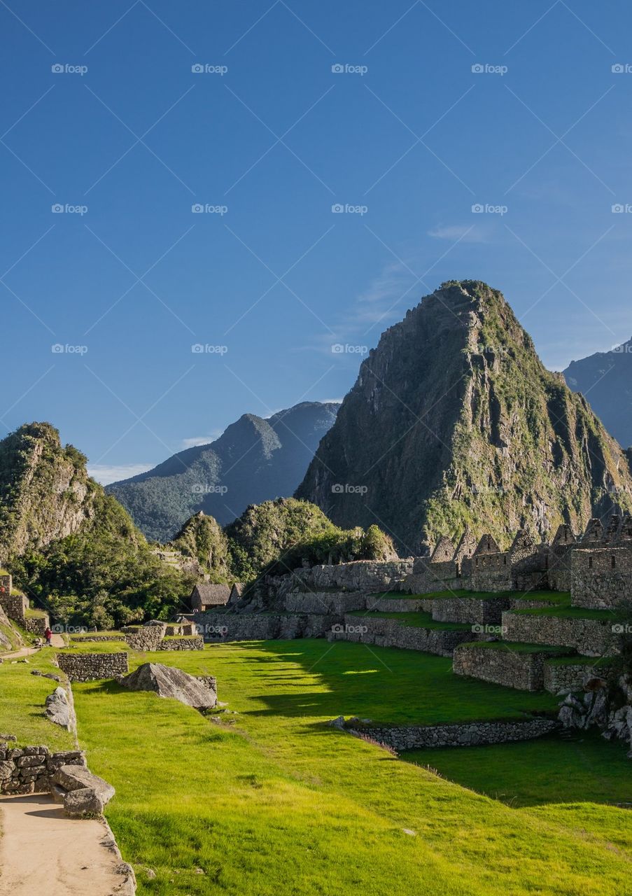Center of Machu Picchu