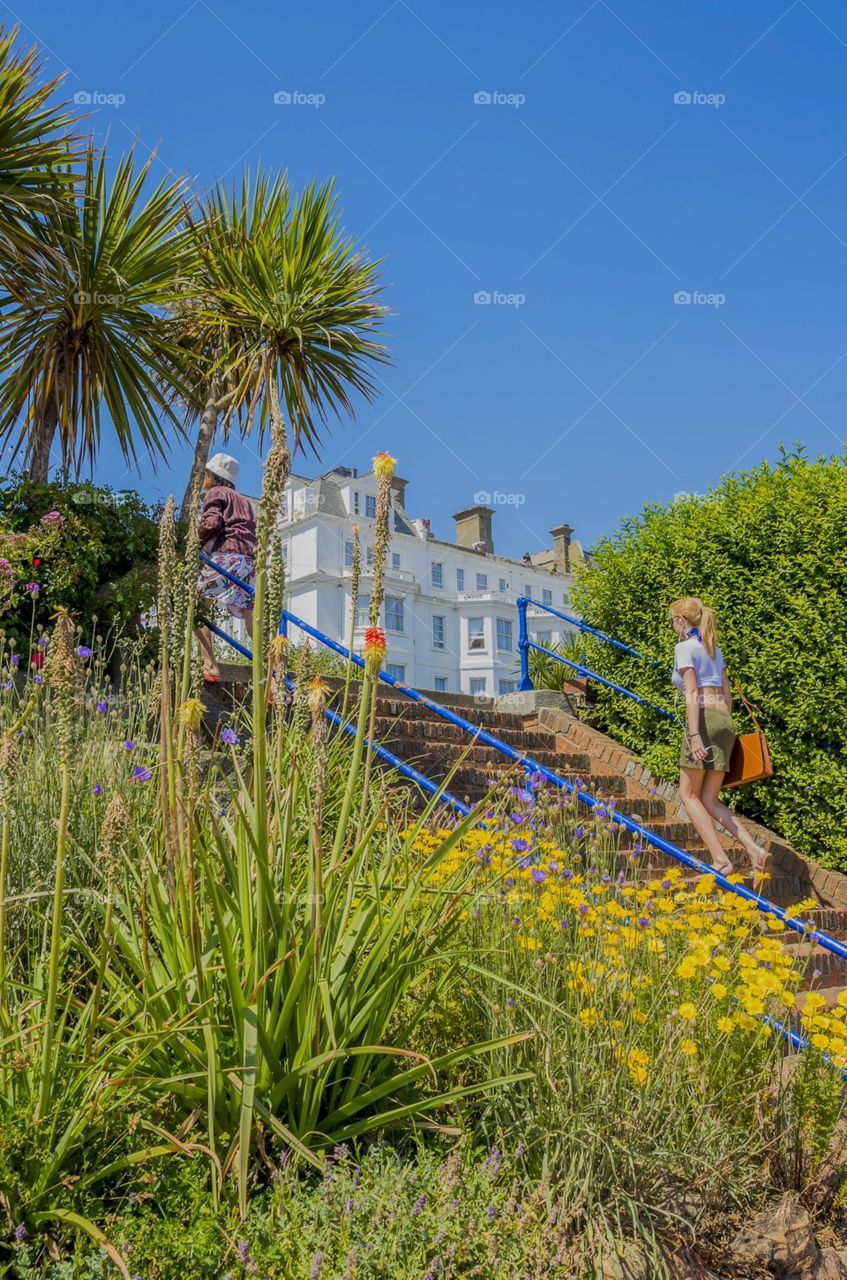 Eastbourne . Seaside resort