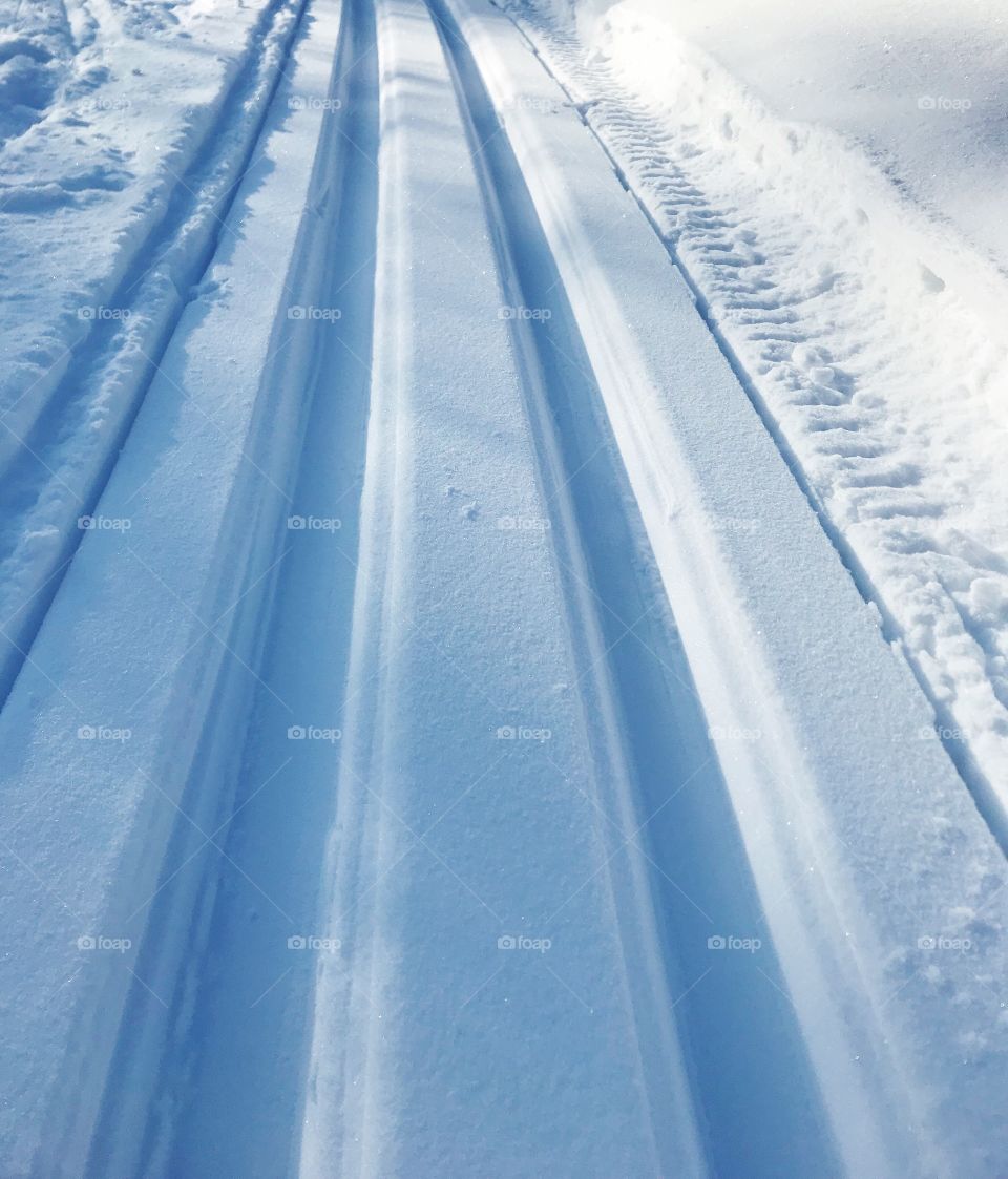 Ski track 