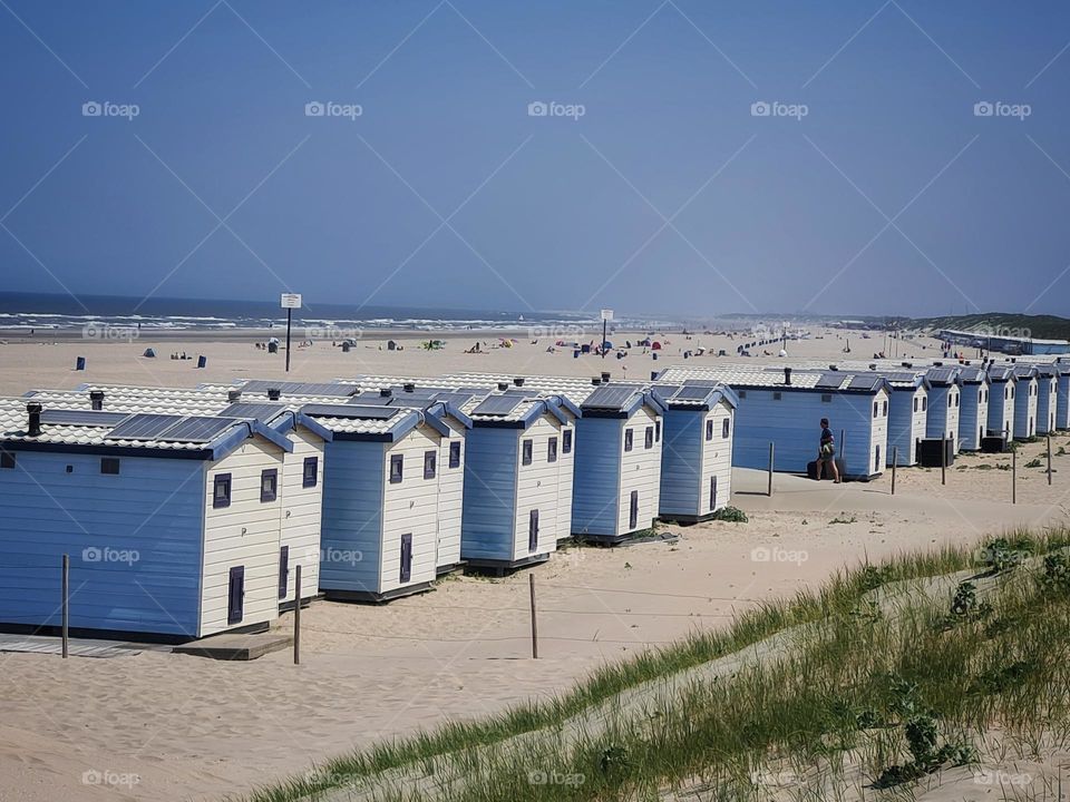 Hoek vanHolland,  a beautiful large beach in the Netherlands