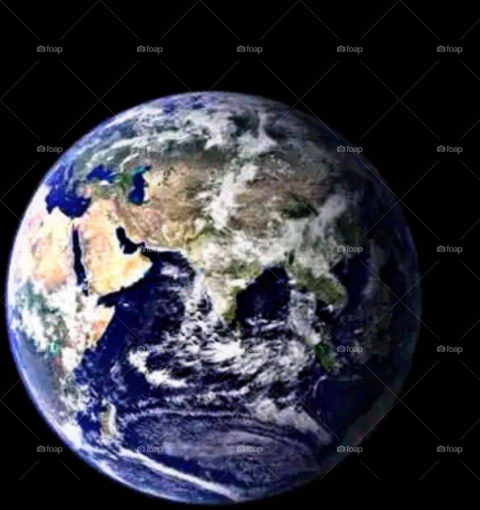 A beautiful and attractive picture of the earth.