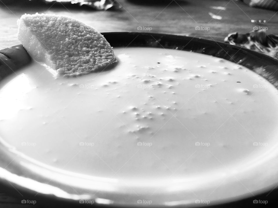 Sour cream and fresh cheese