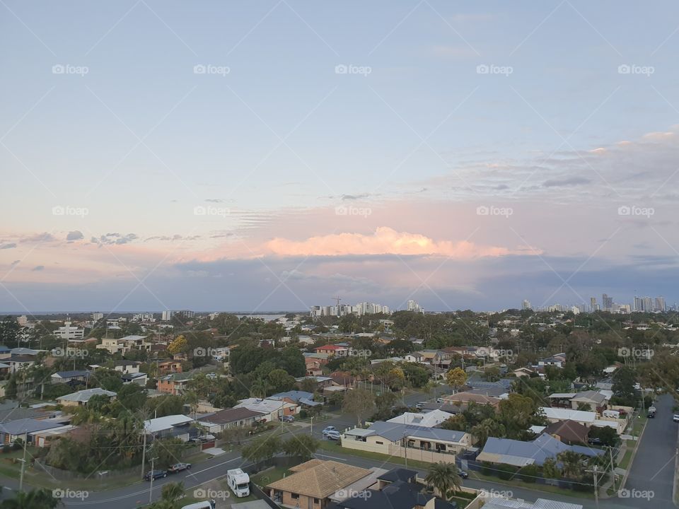 Sunset clouds