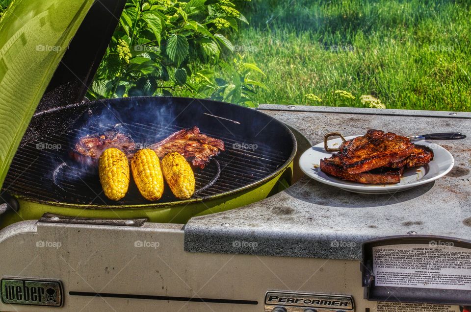 backyard grill