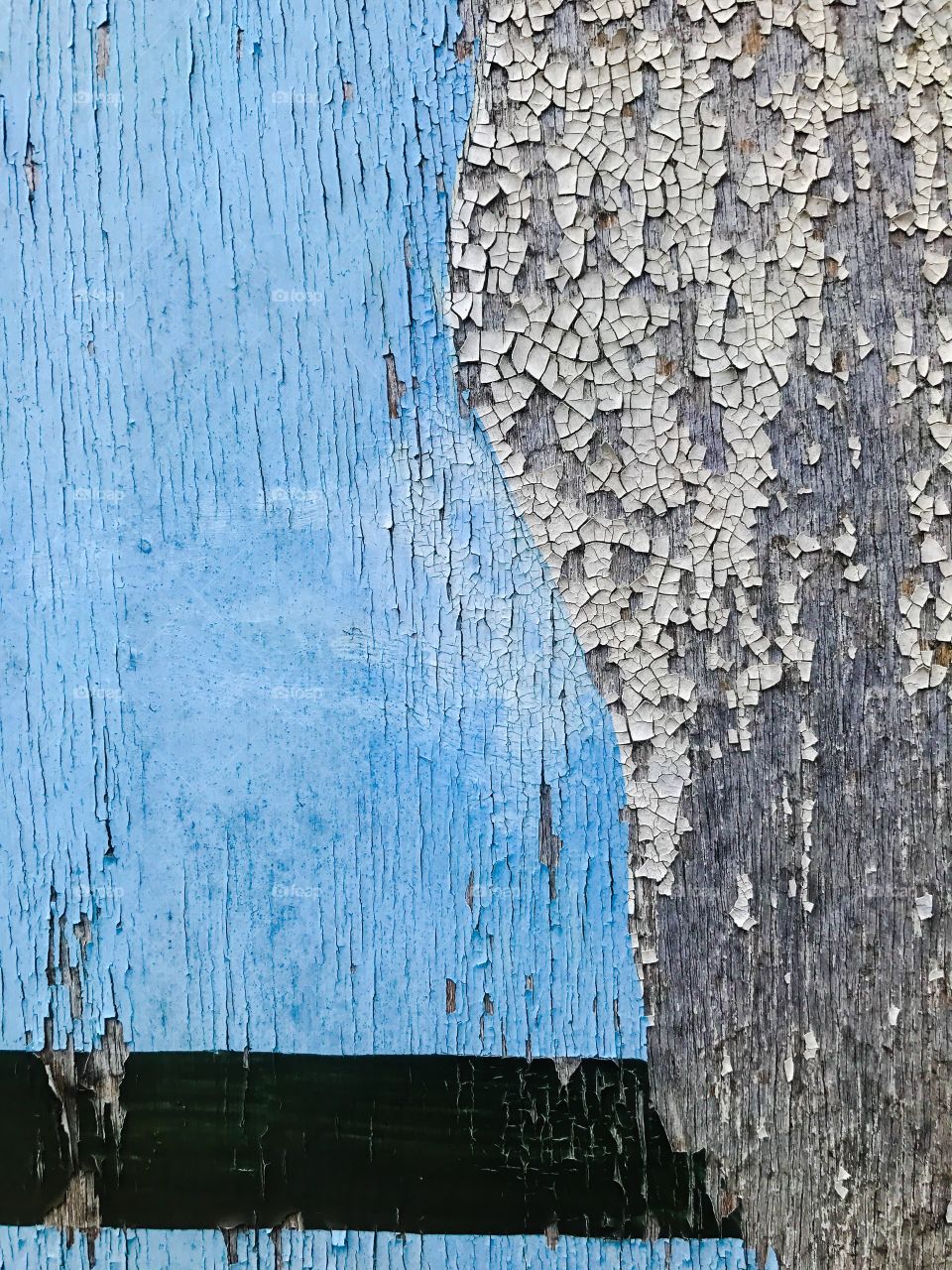 Old paint on wood wall