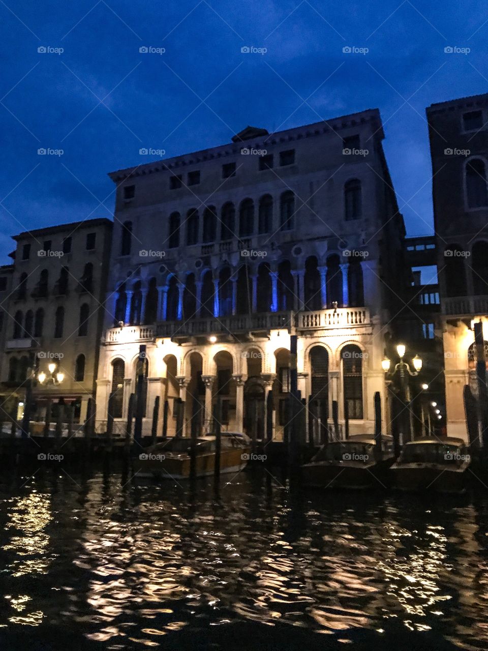 Grand Canal at night