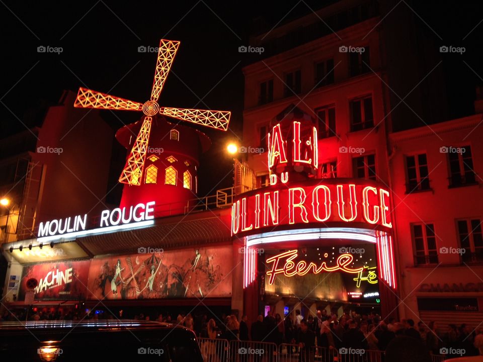 Moulin Rouge Montmatre Paris France
