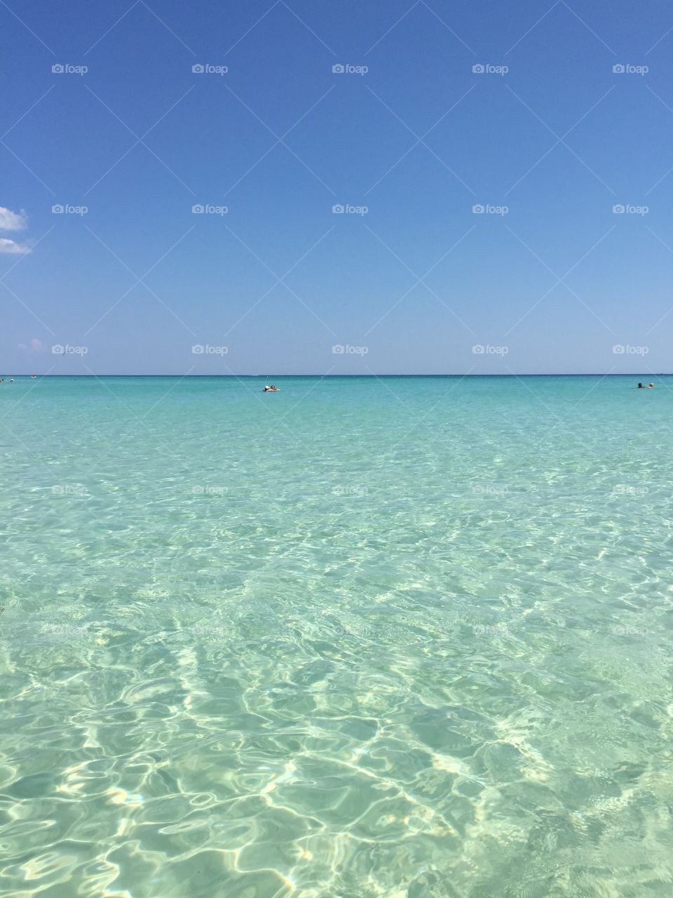Crystal clear ocean, Gulf of Mexico 