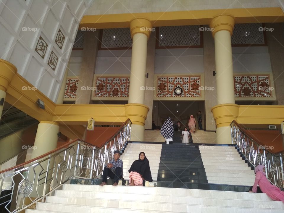Stair to mosque