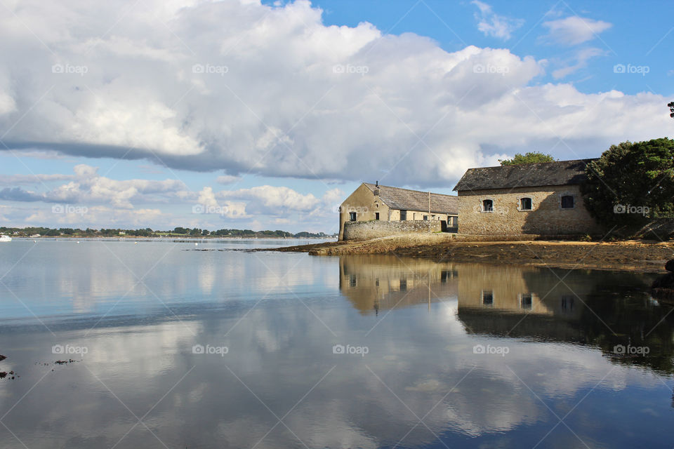 Sunlight over the sea