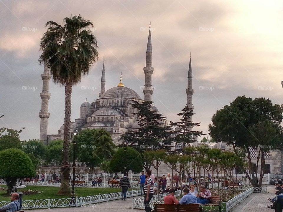 Sultanahmet Camii, Blue Mosque,Istanbul,Turkey