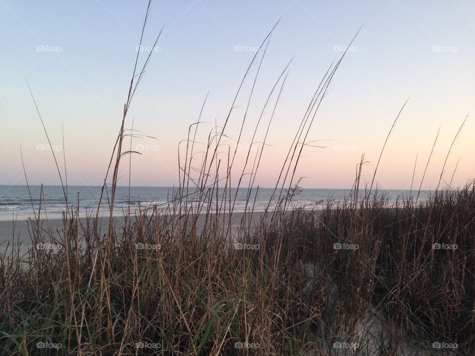 Myrtle Beach Sunset. Sunset at Myrtle Beach, SC