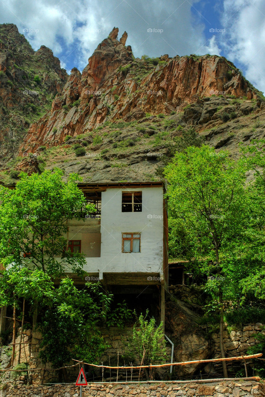 A House near Mescit Mountains