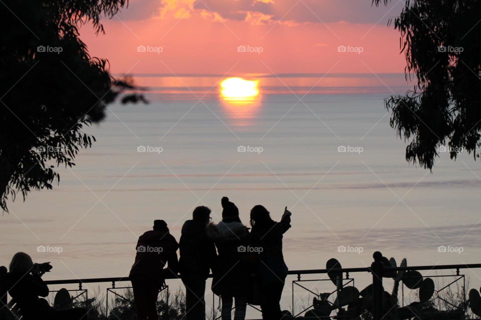 Sunset of Calabria 