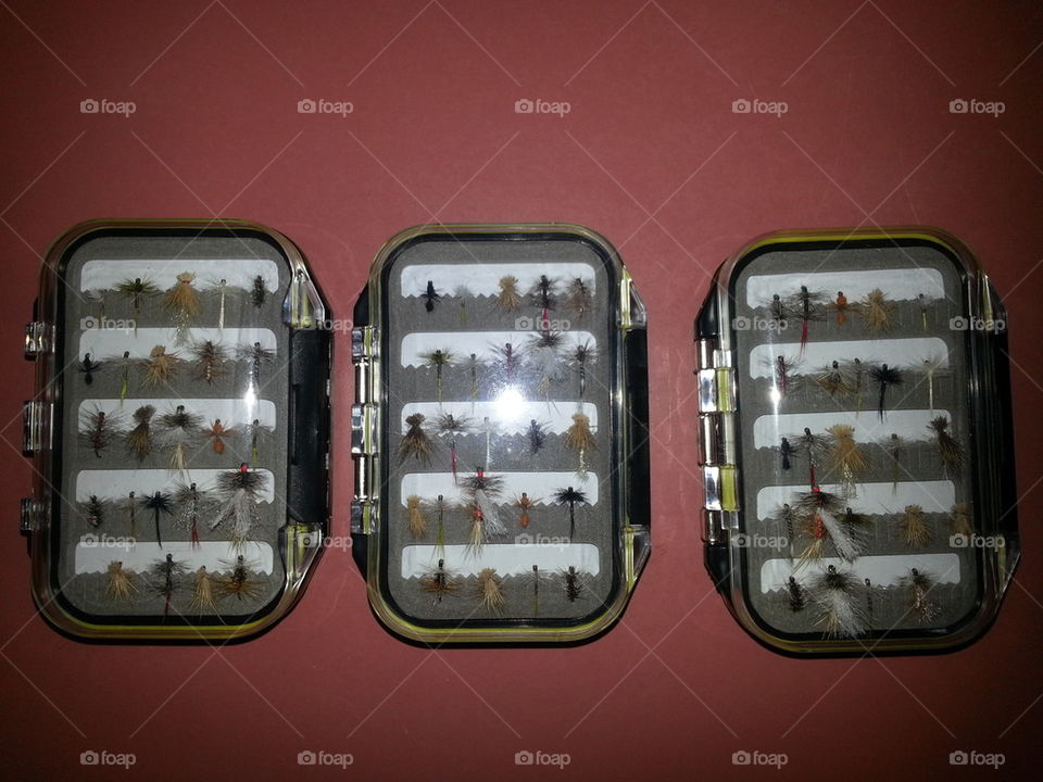 fishing fly boxes