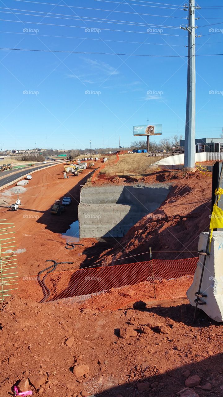 Oklahoma Road construction