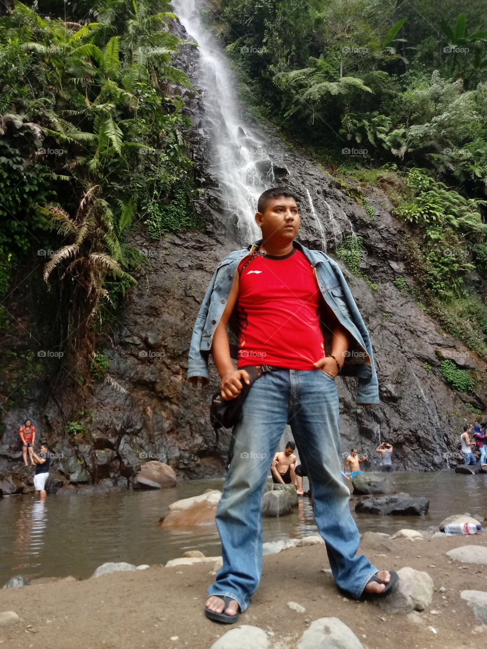 waterfall at subang