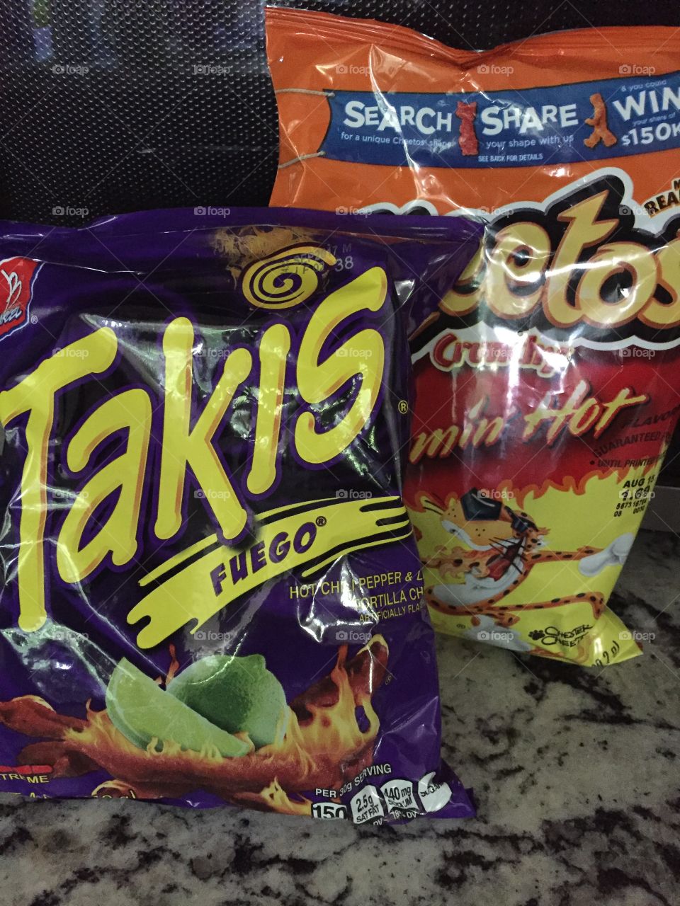 Cheetos and Takis