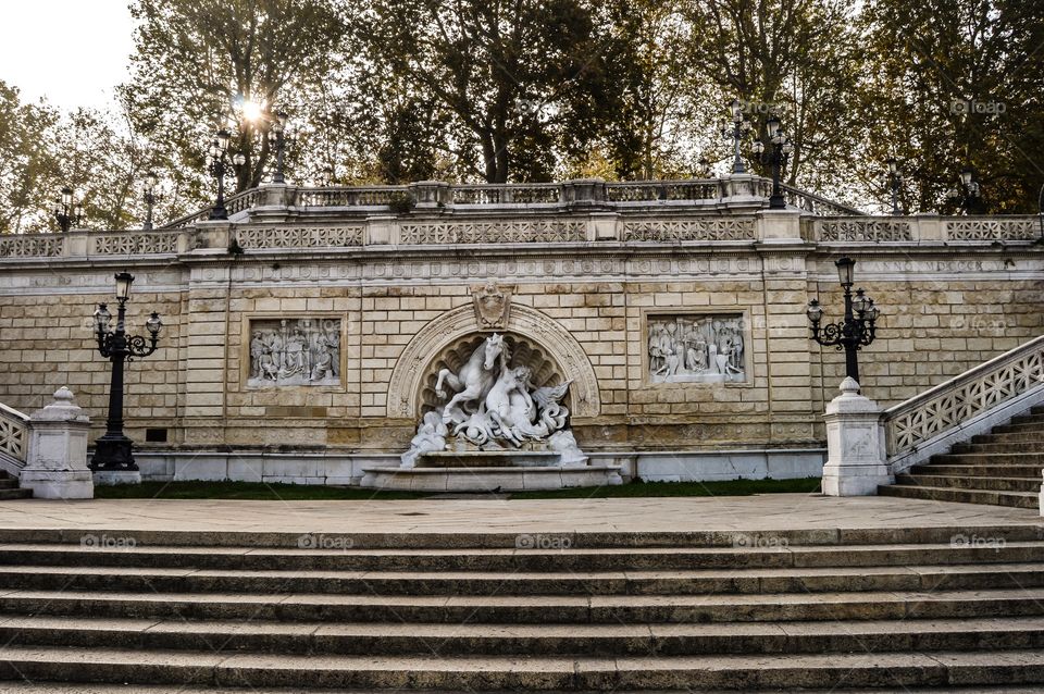 Fuente de Pincio, Parque de la Montagnola (Bologna - Italy)