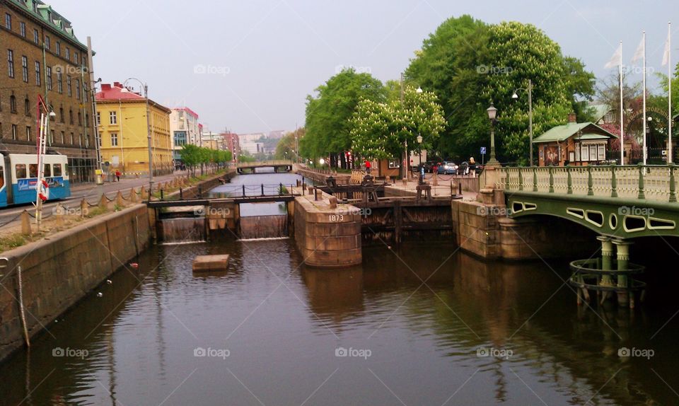 Locks in Gothenburg Sweden