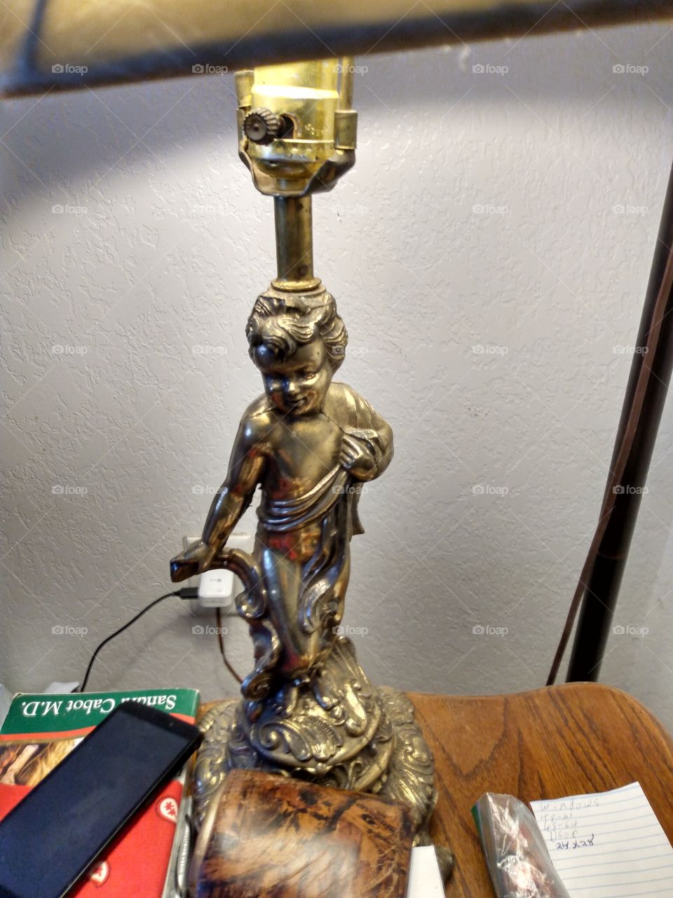 Faith is the light that pierces through the darkness. my brass lamp shines on in the night.