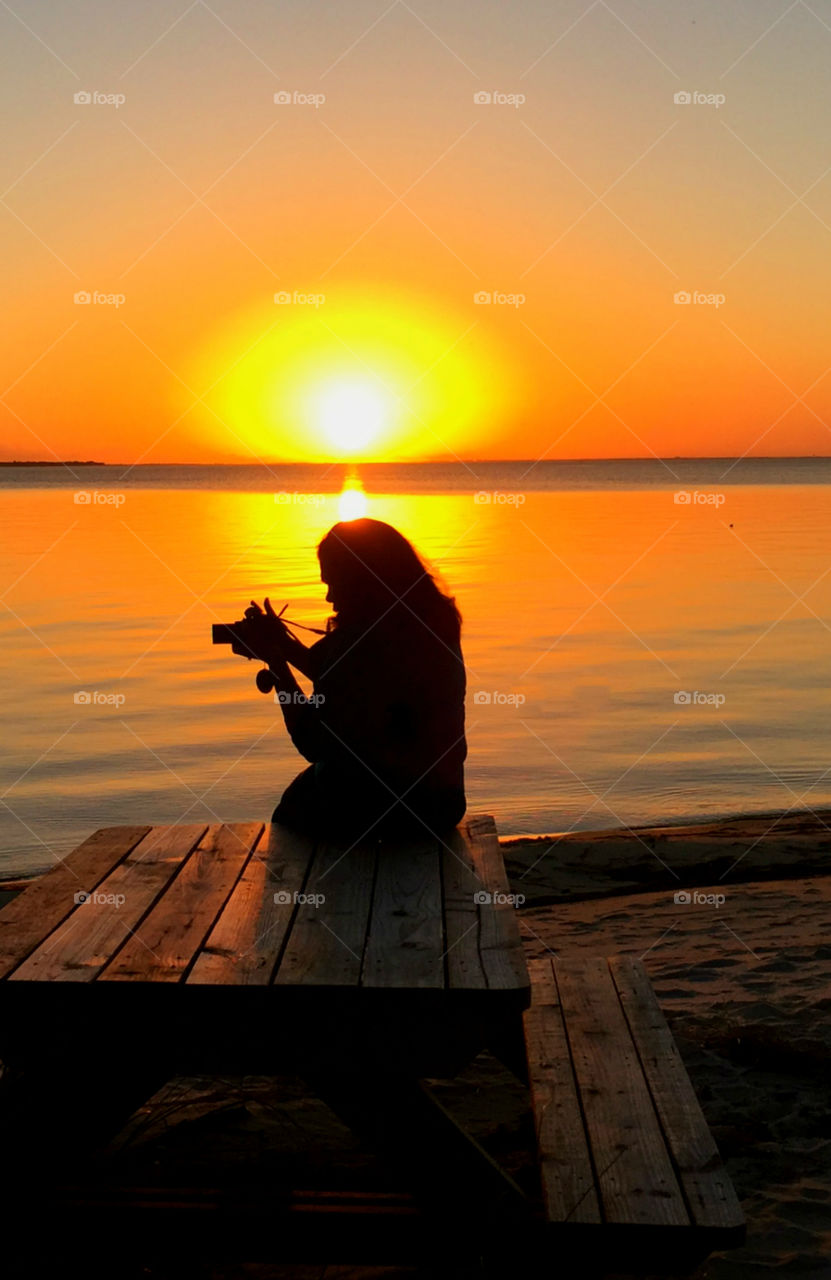 Incredible Sunsets! I am a Sunset enthusiast! The brilliant crimson, amber,tangerine, and blue hues of the sunsets sweep the sky and the surface of the waterways as the beautiful colors embrace the heavenly sky! Breathtaking!