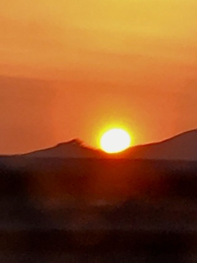 Sun set 