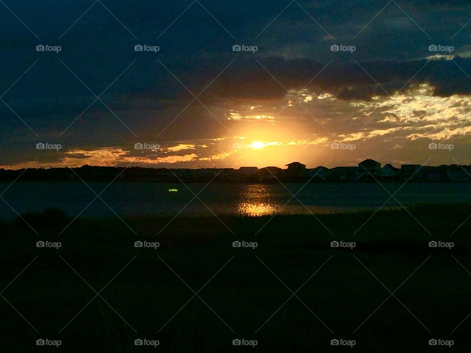 Beach sunset