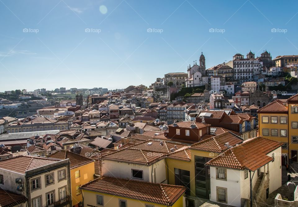 View of the city of Porto, Portugal