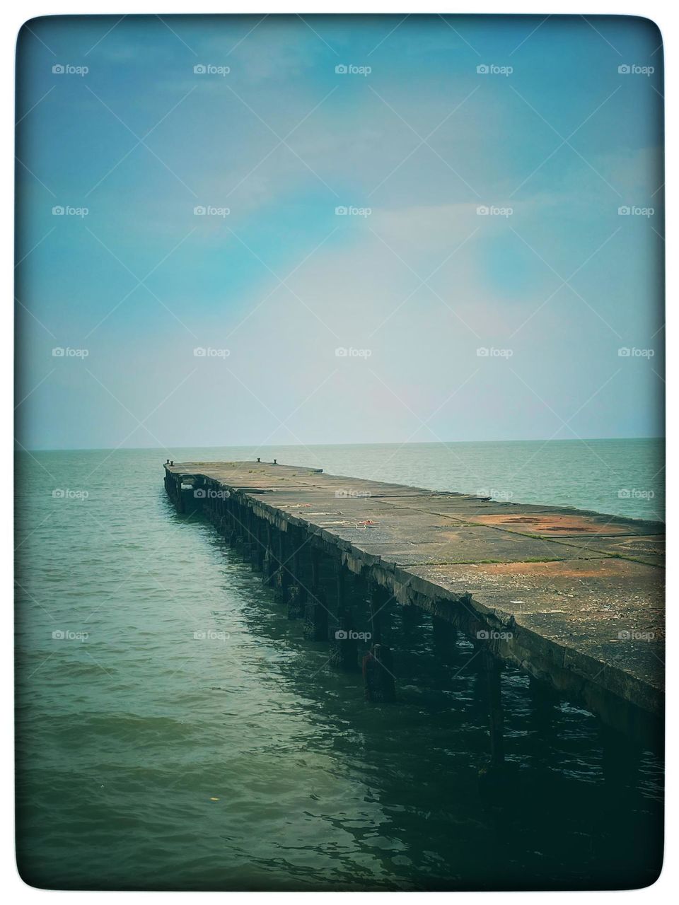 This bridge should have been extended to the end