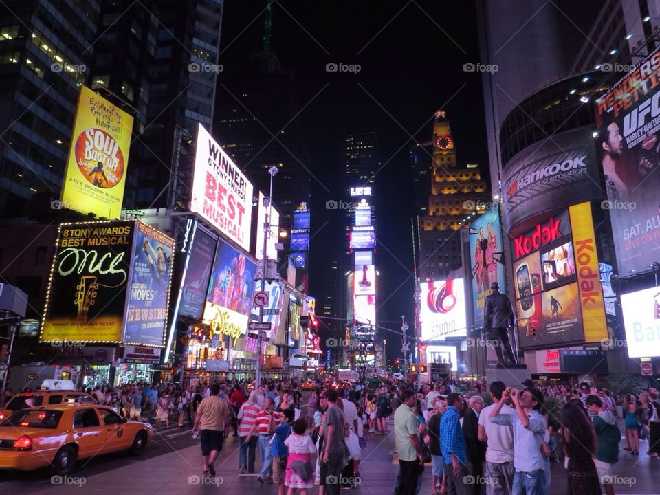 Times Square at Night