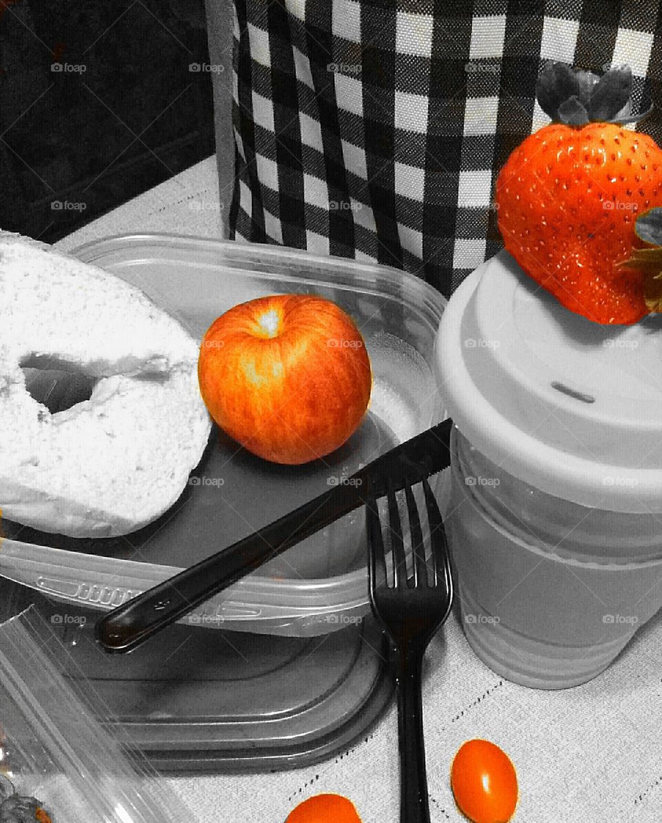 lunchbox with fruit
