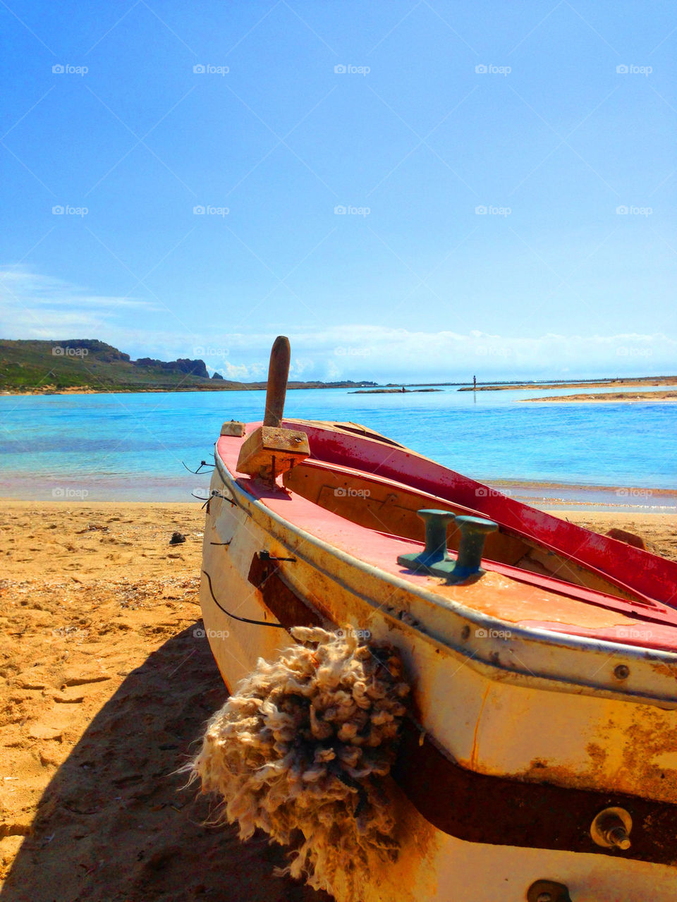 Boat on the beach