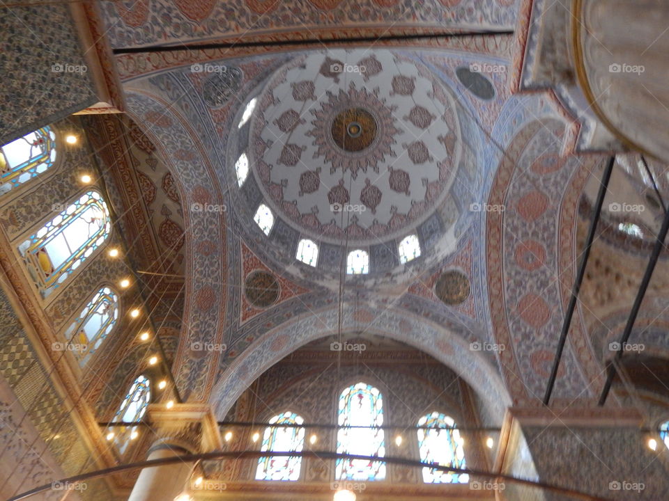 Ceiling of the Hagia Sofia 