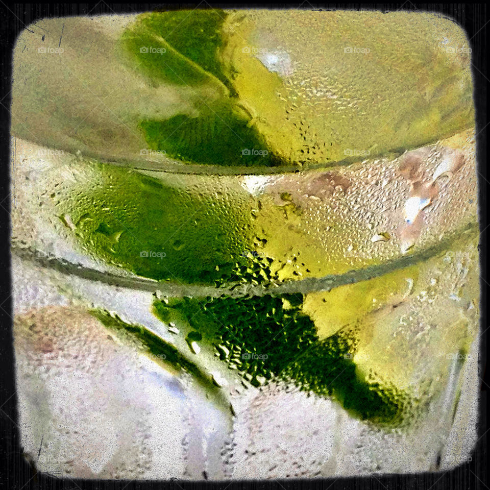brazil glass cold drink by eb