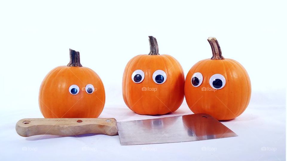 Worried pumpkins