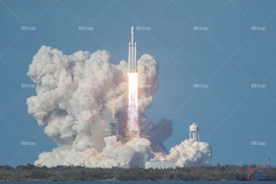 SpaceX Falcon Heavy Launch from Florida