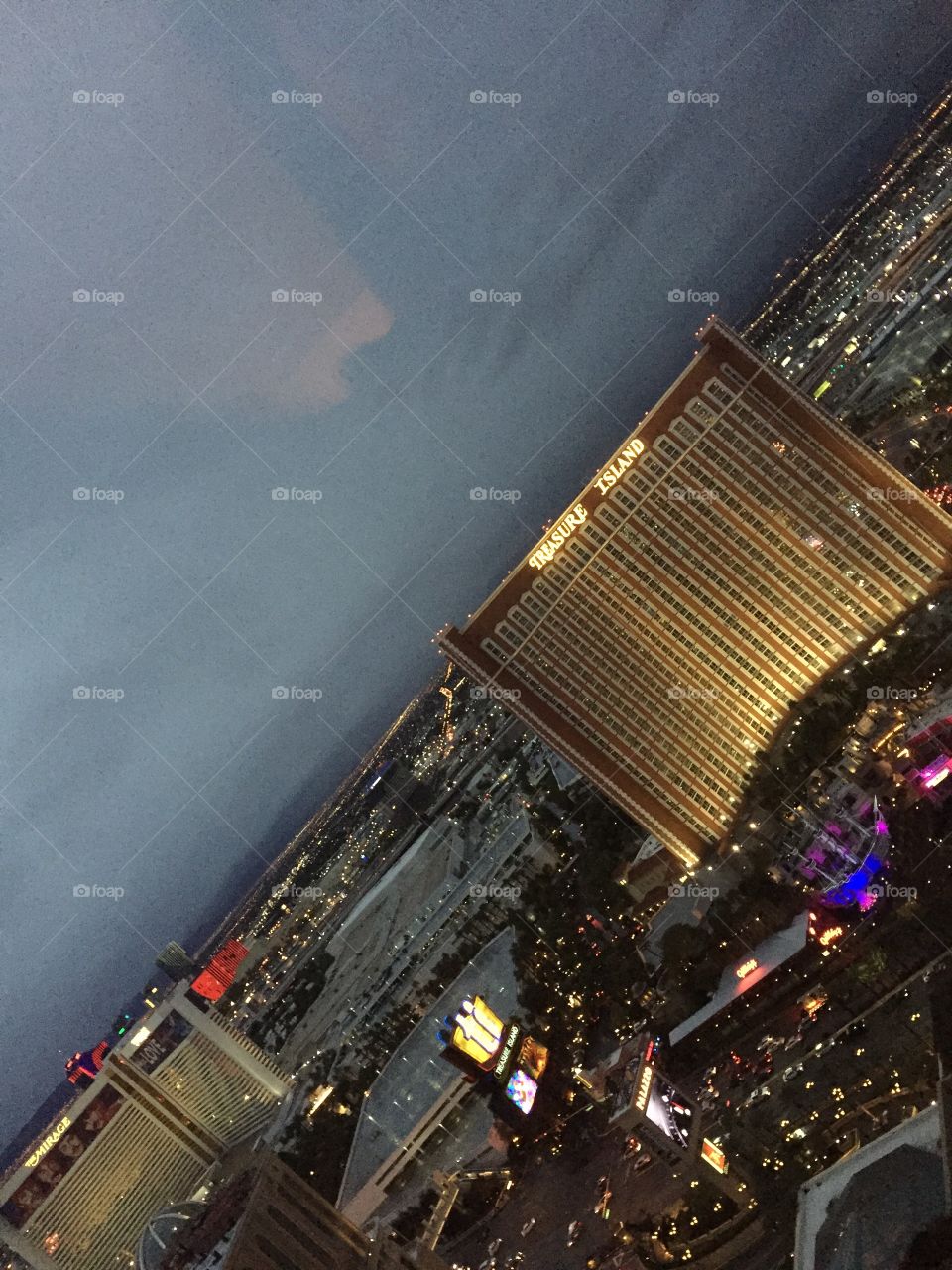 View from the Palazzo in Las Vegas