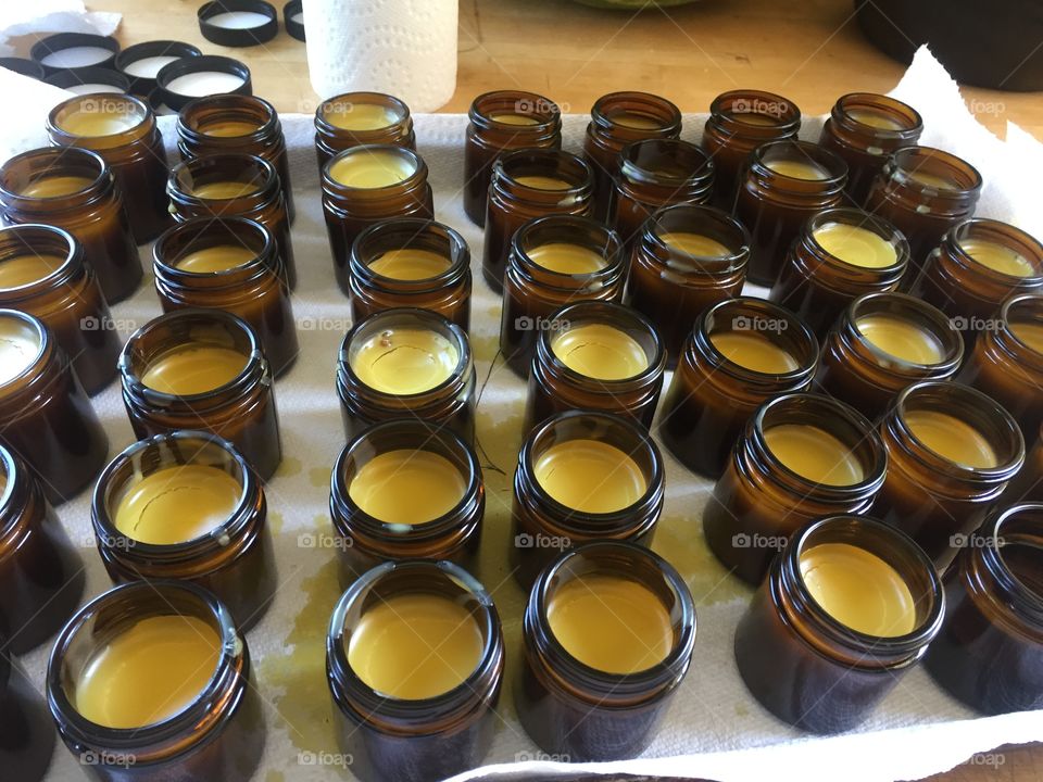 Herbal salve making