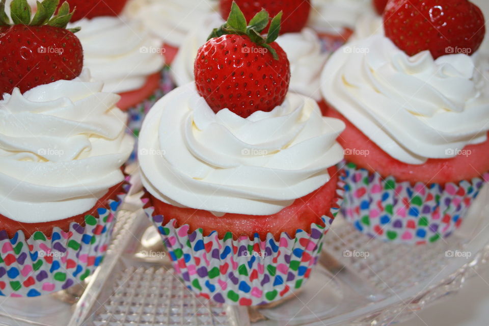 Strawberry Cupcakes 