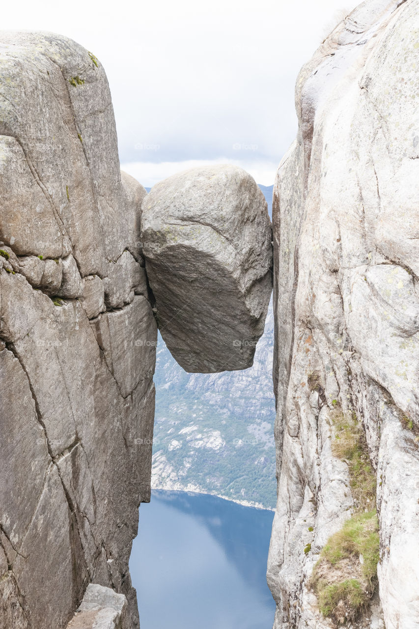 Kjeragbolten in Norway 