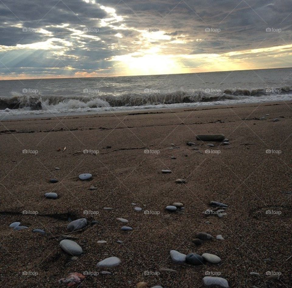 Beach, Sand, Sea, Seashore, Water