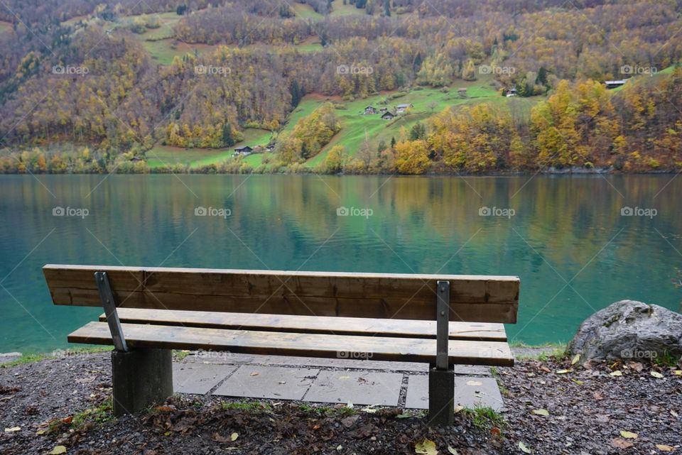 Bench#lake#nature#colors#wood