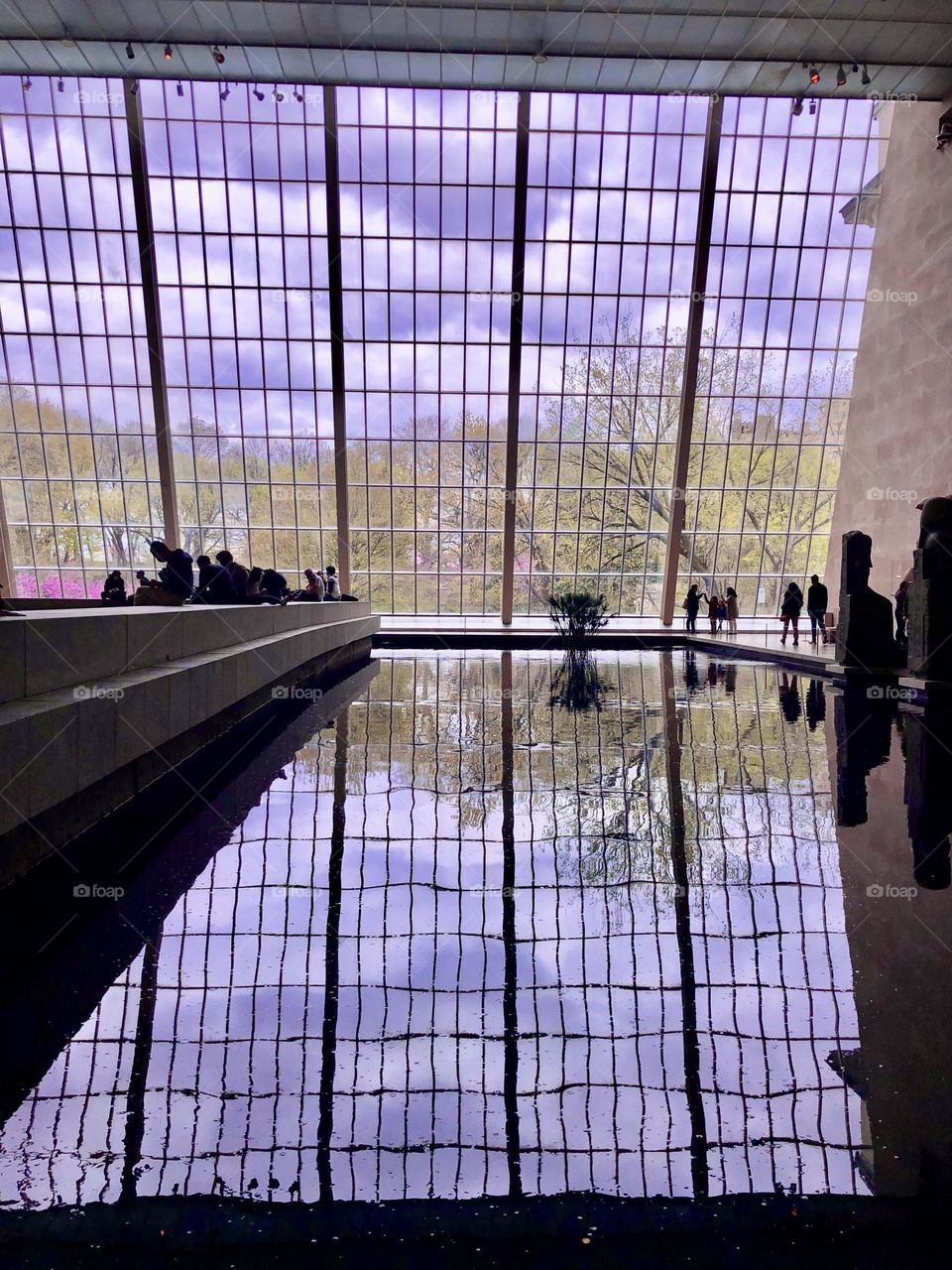 Reflections in Temple of Dendur