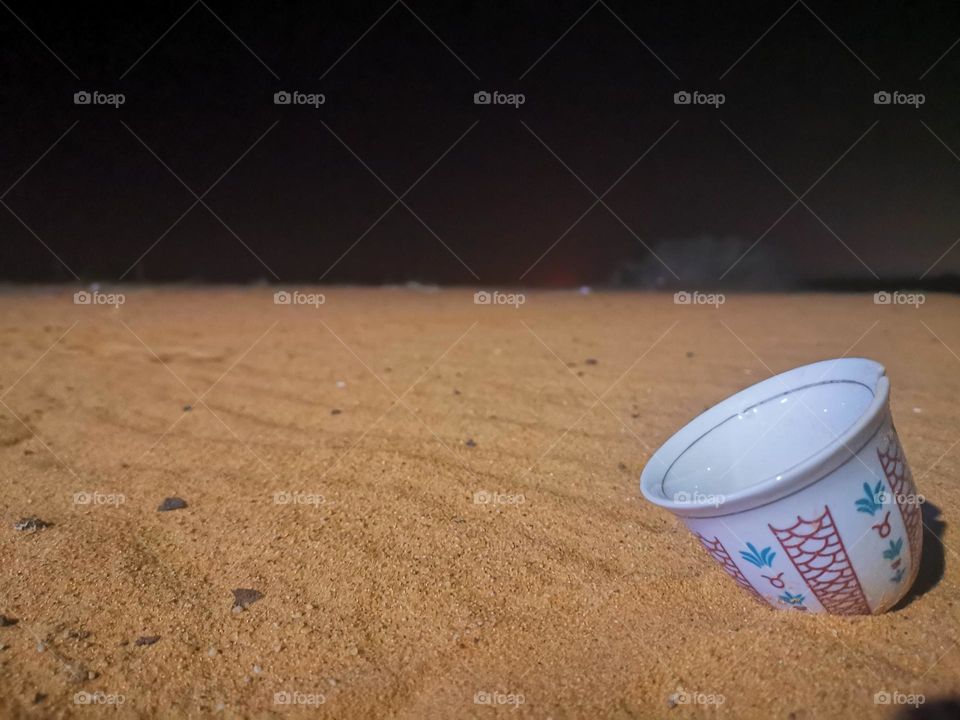 Travelling to the desert at night