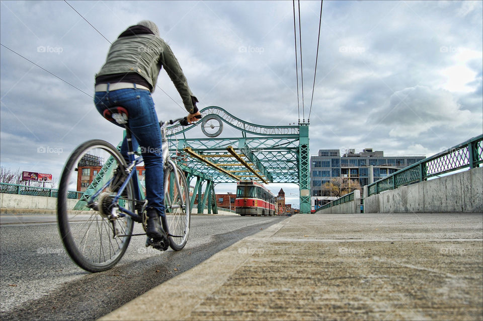 Bike bridge