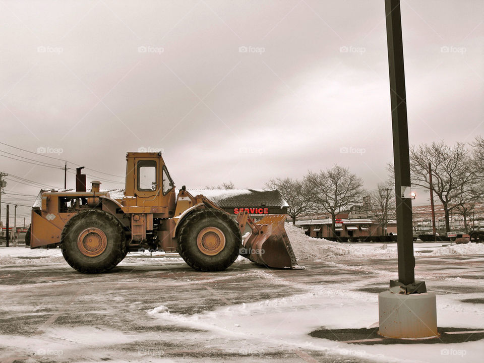 snow winter equipment industrial by javidog