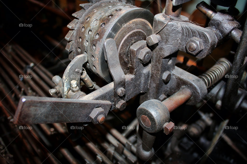 nuts metal machine factory by twilite